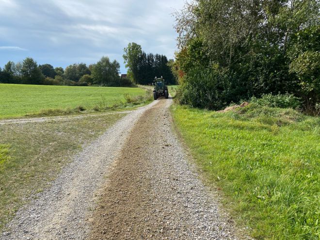 MS Grader an Traktor